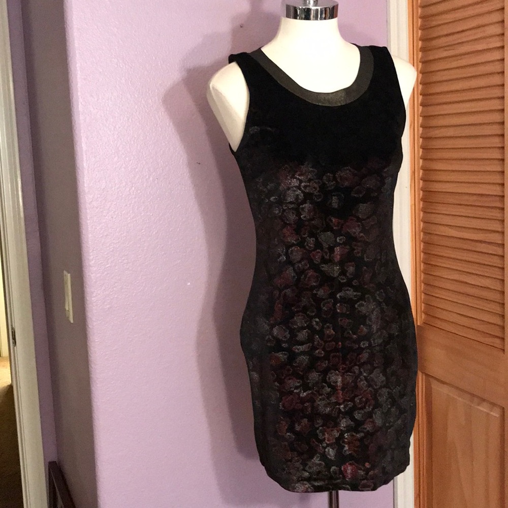 Printed mini dress